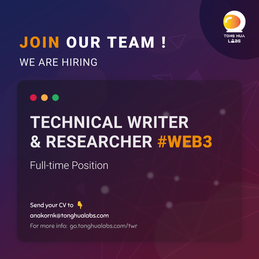 Technical Writer &amp; Researcher (Web3)